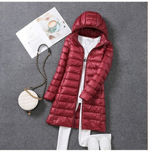 Women's Longline Puffer Coat — View 5