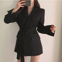 Women's Belted Blazer — View 2