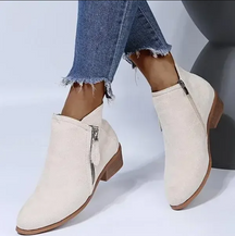 Women's Leather Look Boots — View 10