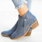 Women's Leather Look Boots — View 7