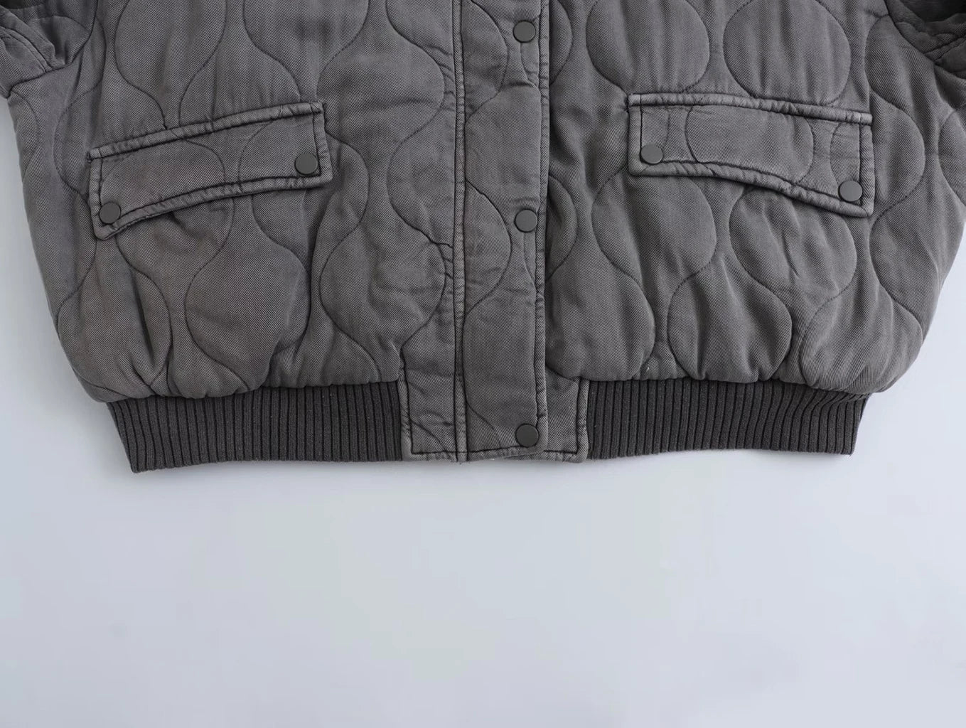 Women's Relaxed Fit Bomber Jacket — View 6