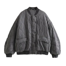 Women's Relaxed Fit Bomber Jacket — View 7
