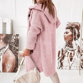Women's Hooded Longline Cardigan — View 3