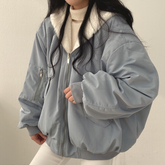 Women's Hooded Reversible Jacket — View 14