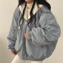Women's Hooded Reversible Jacket — View 14