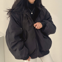 Women's Hooded Reversible Jacket — View 15