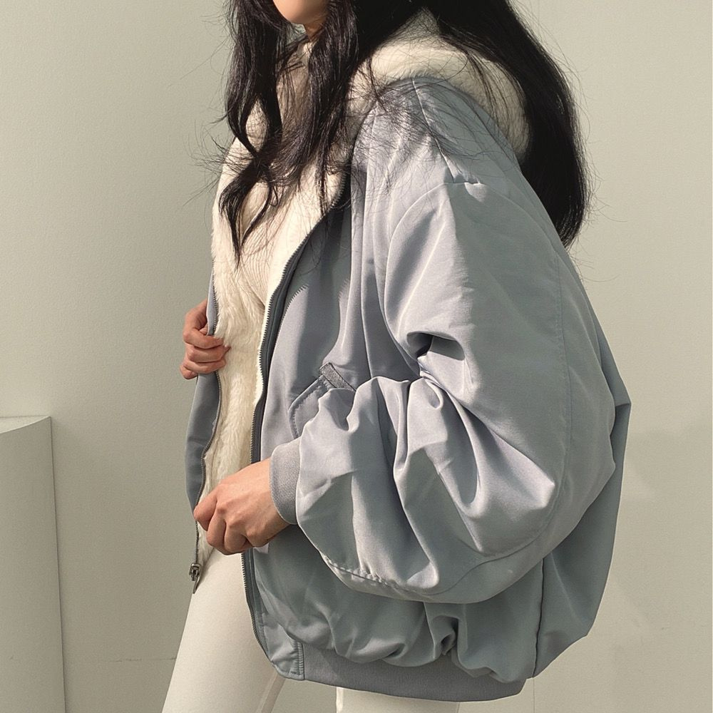 Women's Hooded Reversible Jacket — View 4