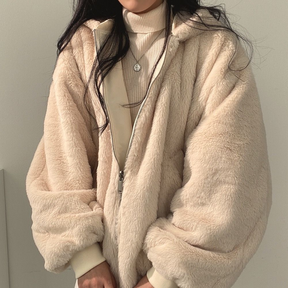 Women's Hooded Reversible Jacket — View 8