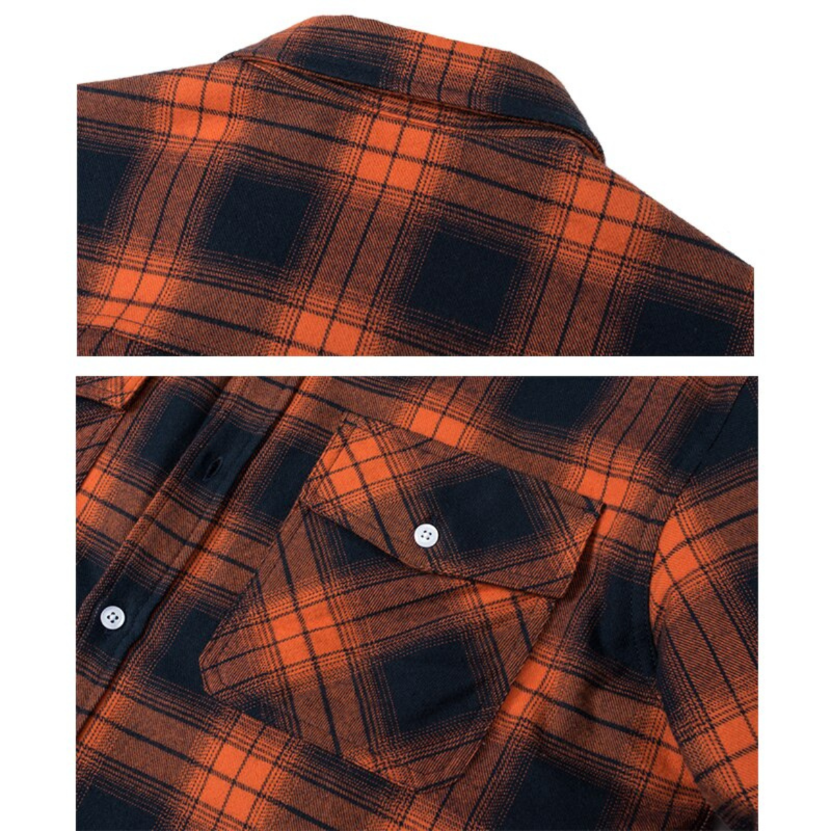 Women's Relaxed Fit Plaid Hooded Jacket — View 9
