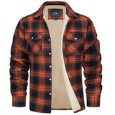 Women's Relaxed Fit Plaid Hooded Jacket — View 7