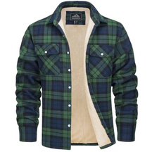 Women's Relaxed Fit Plaid Hooded Jacket — View 4