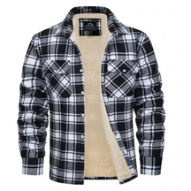 Women's Relaxed Fit Plaid Hooded Jacket — View 2