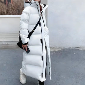Women's Hooded Longline Jacket — View 4