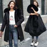 Women's Hooded Longline Coat — View 2