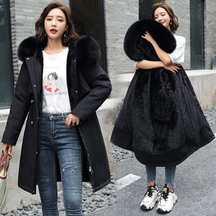 Women's Hooded Longline Coat — View 2
