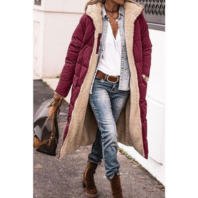 Women's Hooded Reversible Puffer Jacket — View 3