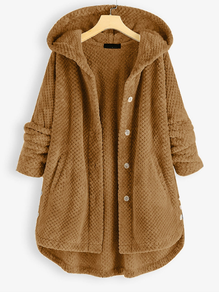 Women's Hooded Reversible Fleece Jacket — View 2