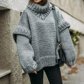 Women's Turtleneck Sweater — View 1