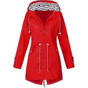 Women's Hooded Rain Jacket — View 9