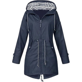 Women's Hooded Rain Jacket — View 10
