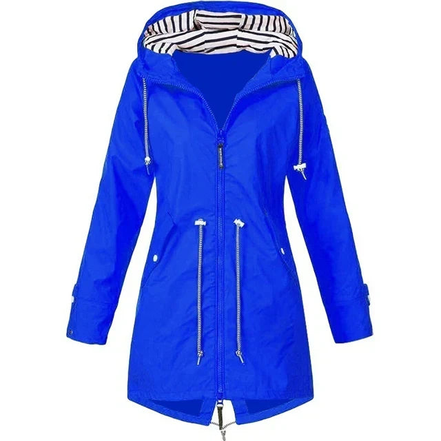 Women's Hooded Rain Jacket — View 7