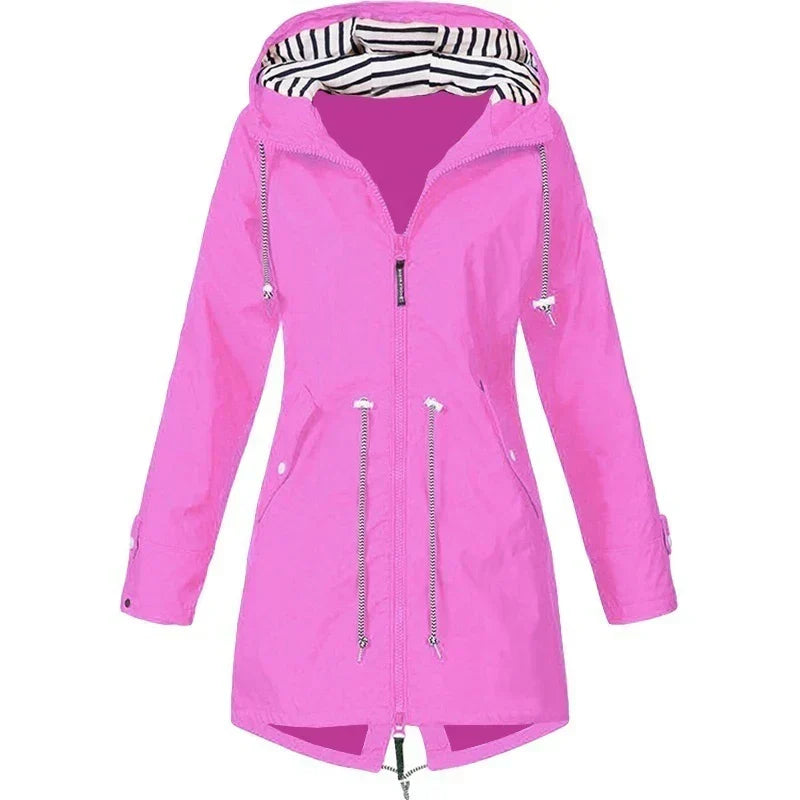 Women's Hooded Rain Jacket — View 4