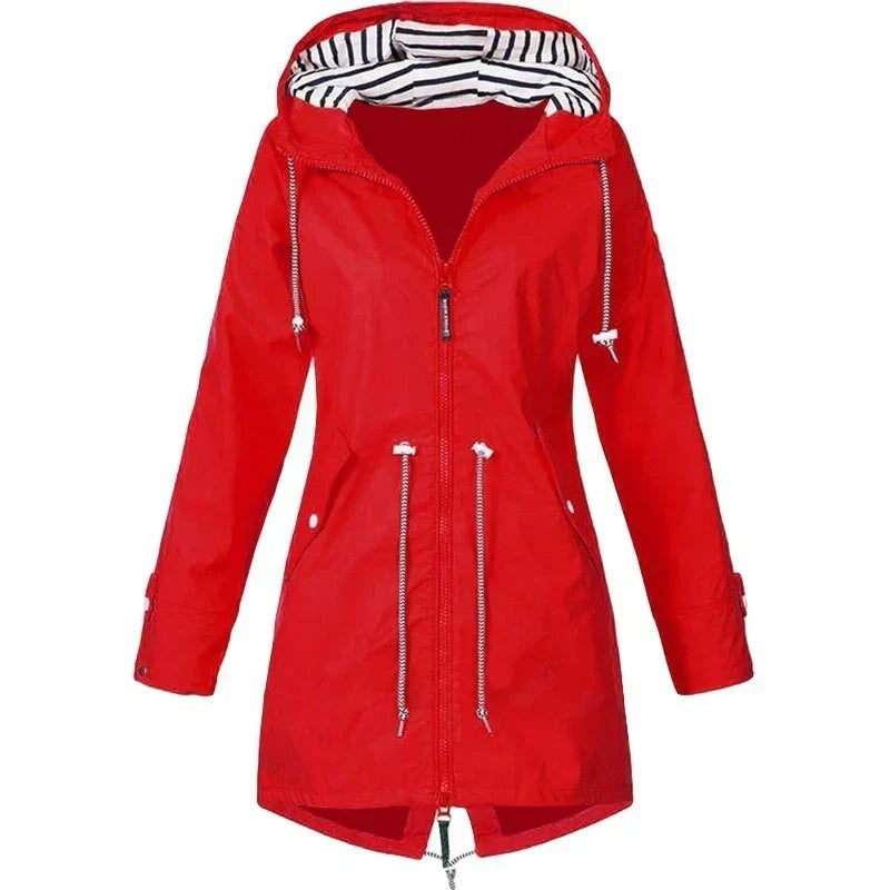 Women's Hooded Rain Jacket — View 3