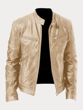 Women's Moto-Style Jacket | Nicole in Red - Juana Fashion