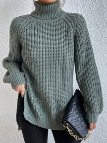 Women's Turtleneck Sweater — View 9