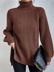 Women's Turtleneck Sweater — View 5