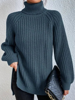 Women's Turtleneck Sweater — View 7