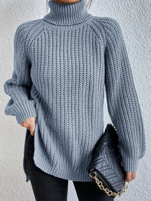Women's Turtleneck Sweater — View 8