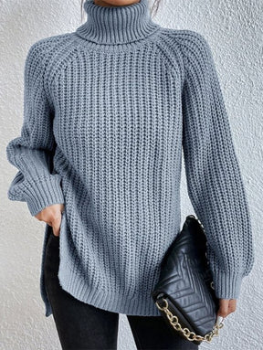 Women's Turtleneck Sweater — View 8