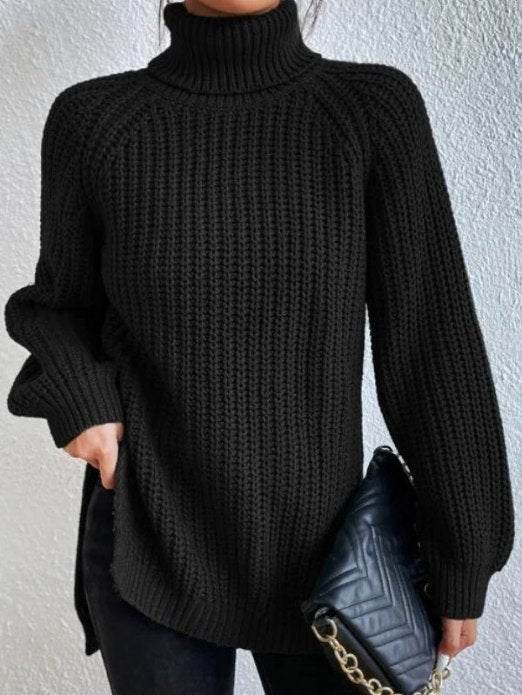 Women's Turtleneck Sweater — View 1