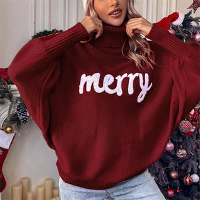 Women's Turtleneck Sweater — View 3