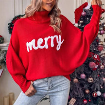 Women's Turtleneck Sweater — View 1