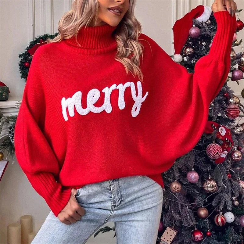 Women's Turtleneck Sweater — View 1