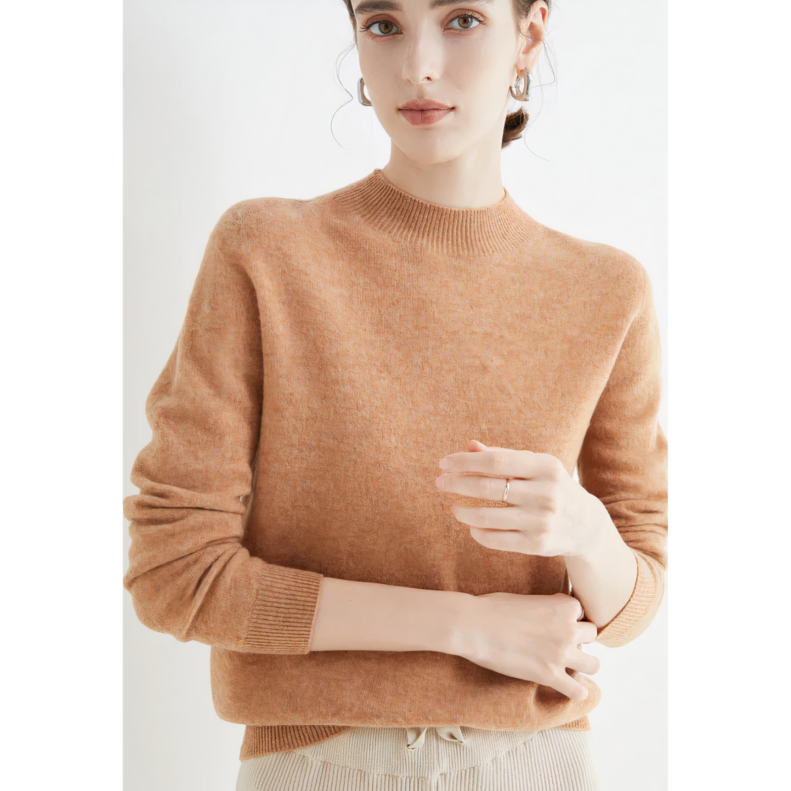 Women's Cashmere Sweater — View 10