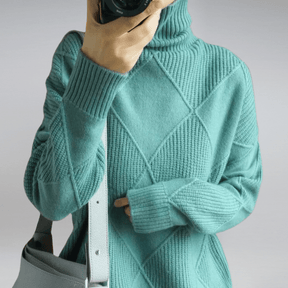 Women's Turtleneck Sweater — View 7