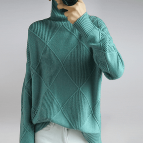 Women's Turtleneck Sweater — View 2