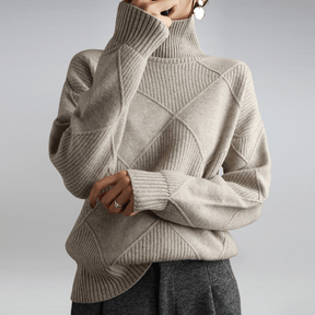 Women's Turtleneck Sweater — View 5