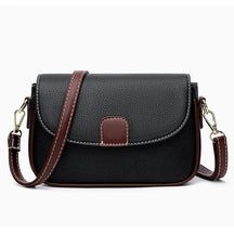 Women's Pebbled Faux Leather Crossbody Bag in Black by Juana Fashion