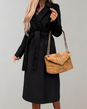 Women's Belted Longline Jacket — View 2