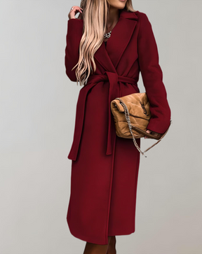 Women's Belted Longline Jacket — View 8