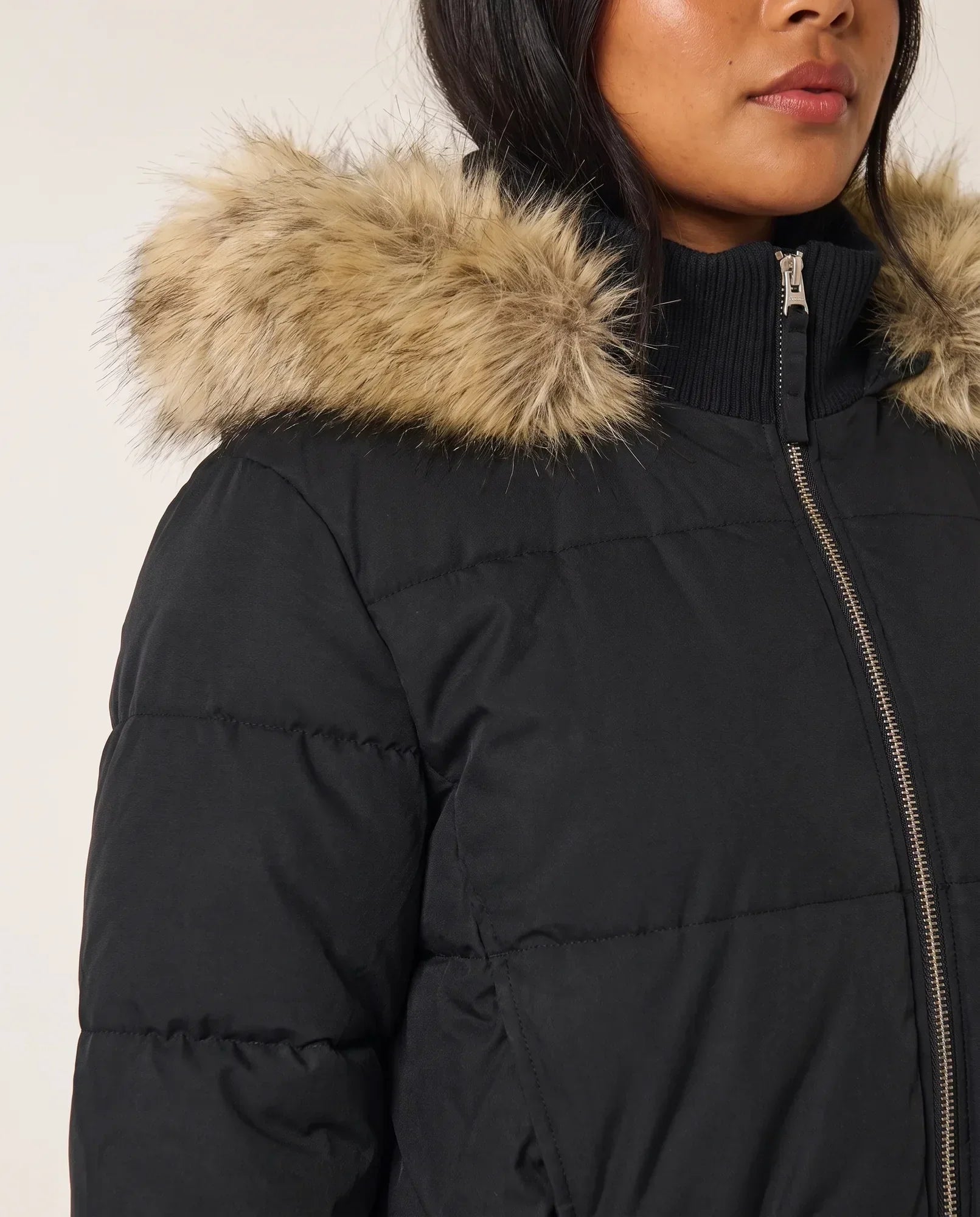 Women's Cropped Hooded Quilted Jacket | Blythe in Pink - Juana Fashion