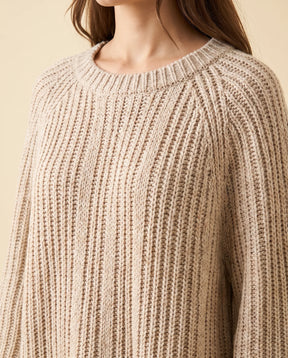 Women's Oversized Poncho Sweater | Eloise in Cream - Juana Fashion
