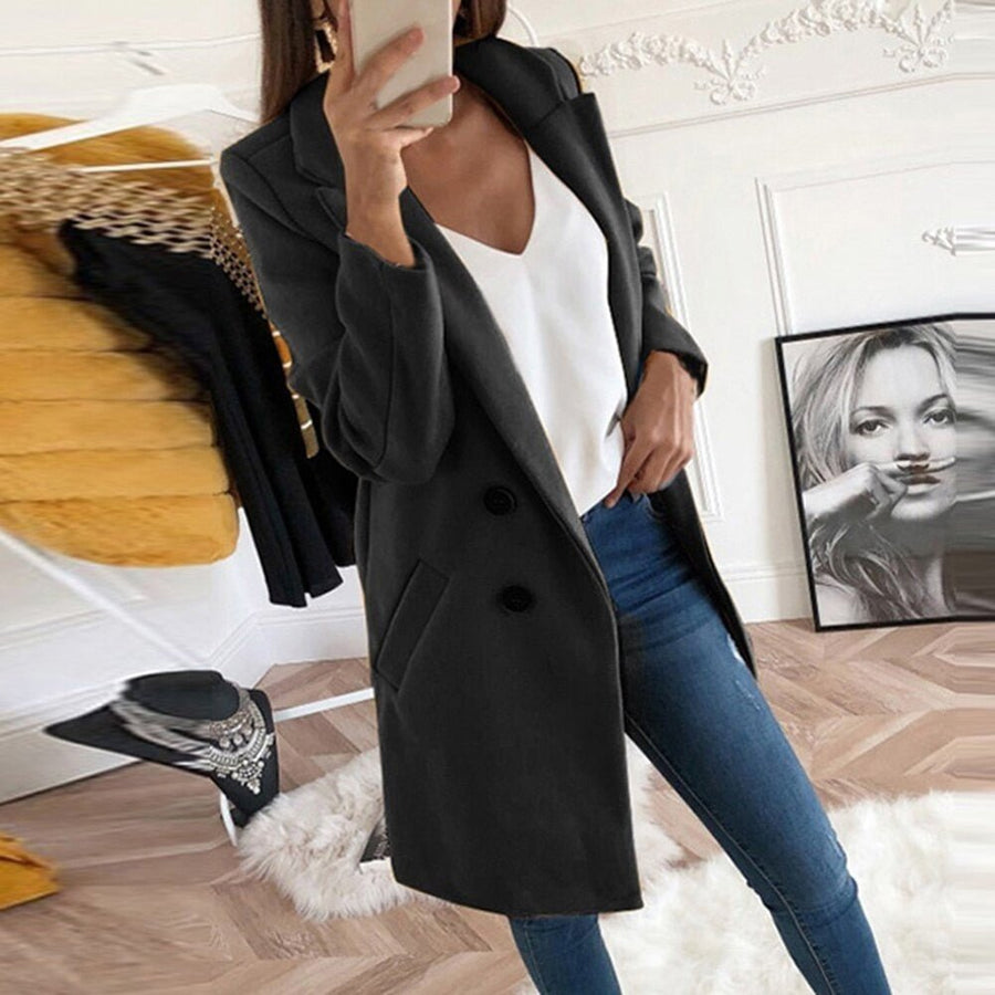 Women's Longline Coat — View 1