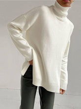 Women's Oversized Turtleneck Sweater — View 2