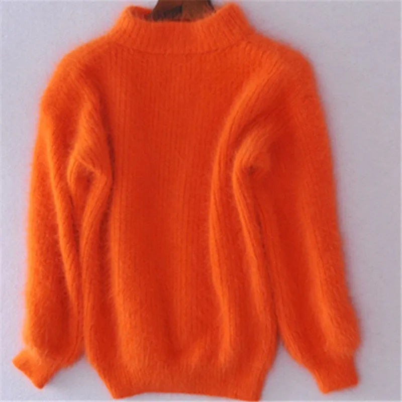 Women's Turtleneck Sweater — View 9