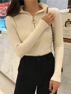 Women's Turtleneck Sweater — View 6